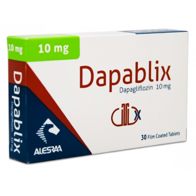 DAPABLIX 10 MG ( DAPAGLIFLOZIN ) 30 FILM-COATED TABLETS